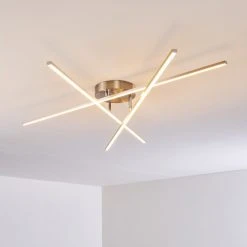 Hofstein Tornio Deckenleuchte LED Nickel-Matt, 3-flammig -LED Leuchten Verkäufe 2022 tornio deckenleuchte h3271759 do1 23