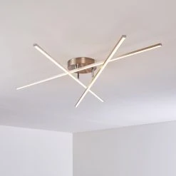 Hofstein Tornio Deckenleuchte LED Nickel-Matt, 3-flammig -LED Leuchten Verkäufe 2022 tornio deckenleuchte h3271759 do1 24