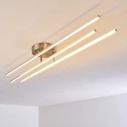 Hofstein Tornio Deckenleuchte LED Nickel-Matt, 3-flammig -LED Leuchten Verkäufe 2022 tornio deckenleuchte h3271759 do1 25