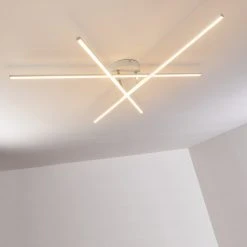 Hofstein Tornio Deckenleuchte LED Nickel-Matt, Wei&szlig;, 3-flammig -LED Leuchten Verkäufe 2022 tornio deckenleuchte h3271773 do1 18