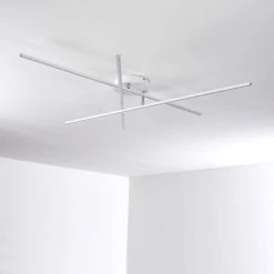 Hofstein Tornio Deckenleuchte LED Nickel-Matt, Wei&szlig;, 3-flammig -LED Leuchten Verkäufe 2022 tornio deckenleuchte h3271773 do1 21