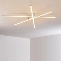 Hofstein Tornio Deckenleuchte LED Nickel-Matt, Wei&szlig;, 3-flammig -LED Leuchten Verkäufe 2022 tornio deckenleuchte h3271773 do1 3