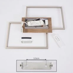 Hofstein Torres Deckenleuchte LED Nickel-Matt, 2-flammig, Fernbedienung 15 Hofstein Torres Deckenleuchte LED Nickel-Matt, 2-flammig, Fernbedienung -LED Leuchten Verkäufe 2022 torres deckenleuchte h3381267 4