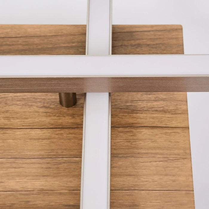 Hofstein Torres Deckenleuchte LED Nickel-Matt, 2-flammig, Fernbedienung 6 Hofstein Torres Deckenleuchte LED Nickel-Matt, 2-flammig, Fernbedienung – Bild 6