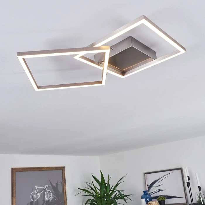 Hofstein Torres Deckenleuchte LED Weiß, 2-flammig 7 Hofstein Torres Deckenleuchte LED Weiß, 2-flammig – Bild 7