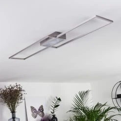 Hofstein Torresella Deckenleuchte LED Nickel-Matt, 2-flammig, Fernbedienung -LED Leuchten Verkäufe 2022 torresella deckenleuchte h3392584 11