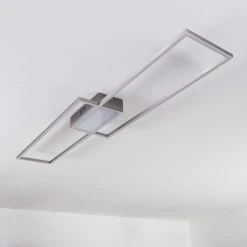 Hofstein Torresella Deckenleuchte LED Nickel-Matt, 2-flammig, Fernbedienung -LED Leuchten Verkäufe 2022 torresella deckenleuchte h3392584 7