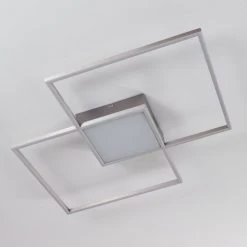 Hofstein Torresella Deckenleuchte LED Nickel-Matt, 2-flammig, Fernbedienung -LED Leuchten Verkäufe 2022 torresella deckenleuchte h3392591 7