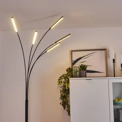 Hofstein Totara Stehleuchte LED Schwarz, 5-flammig 18 Hofstein Totara Stehleuchte LED Schwarz, 5-flammig -LED Leuchten Verkäufe 2022 totara stehleuchte h3385357 6