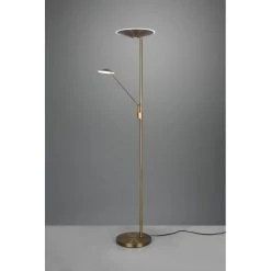 Trio Leuchten Trio Brantford Deckenfluter LED Altmessing, 1-flammig -LED Leuchten Verkäufe 2022 trio brantford deckenfluter 425610204 3