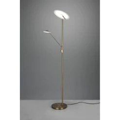 Trio Leuchten Trio Brantford Deckenfluter LED Altmessing, 1-flammig -LED Leuchten Verkäufe 2022 trio brantford deckenfluter 425610204 4