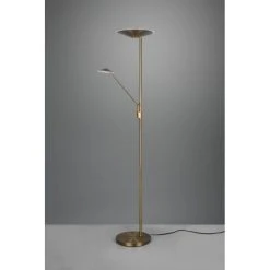 Trio Leuchten Trio Brantford Deckenfluter LED Altmessing, 1-flammig -LED Leuchten Verkäufe 2022 trio brantford deckenfluter 425610204 5