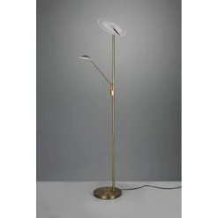 Trio Leuchten Trio Brantford Deckenfluter LED Altmessing, 1-flammig -LED Leuchten Verkäufe 2022 trio brantford deckenfluter 425610204 6