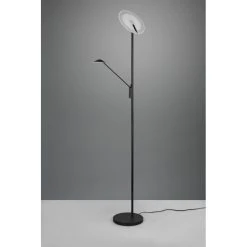 Trio Leuchten Trio Brantford Deckenfluter LED Schwarz, 1-flammig -LED Leuchten Verkäufe 2022 trio brantford deckenfluter 425610232 6