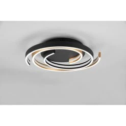 Trio Leuchten Trio Caya Deckenleuchte LED Messing, Schwarz, 1-flammig -LED Leuchten Verkäufe 2022 trio caya deckenleuchte 641910208 13