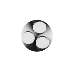 Trio Leuchten Trio Franklin Deckenleuchte LED Nickel-Matt, 3-flammig -LED Leuchten Verkäufe 2022 trio franklin deckenleuchte 626510307 5