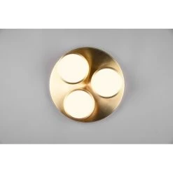 Trio Leuchten Trio Franklin Deckenleuchte LED Messing, 3-flammig -LED Leuchten Verkäufe 2022 trio franklin deckenleuchte 626510308 6