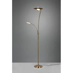 Trio Leuchten Trio Granby Deckenfluter LED Altmessing, 1-flammig