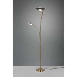 Trio Leuchten Trio Granby Deckenfluter LED Altmessing, 1-flammig -LED Leuchten Verkäufe 2022 trio granby deckenfluter 424310204 3