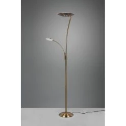 Trio Leuchten Trio Granby Deckenfluter LED Altmessing, 1-flammig -LED Leuchten Verkäufe 2022 trio granby deckenfluter 424310204 6