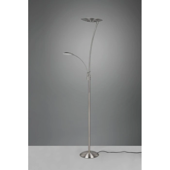 Trio Leuchten Trio Granby Deckenfluter LED Nickel-Matt, 1-flammig 7 Trio Leuchten Trio Granby Deckenfluter LED Nickel-Matt, 1-flammig – Bild 7