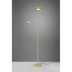 Trio Leuchten Trio Granby Deckenfluter LED Messing, 1-flammig