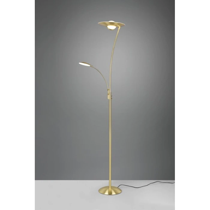 Trio Leuchten Trio Granby Deckenfluter LED Messing, 1-flammig 4 Trio Leuchten Trio Granby Deckenfluter LED Messing, 1-flammig – Bild 4