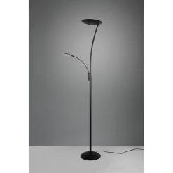 Trio Leuchten Trio Granby Deckenfluter LED Schwarz, 1-flammig -LED Leuchten Verkäufe 2022 trio granby deckenfluter 424310232 6