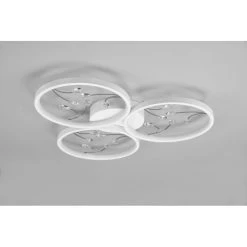 Trio Leuchten Trio Groovy Deckenleuchte LED Weiß, 1-flammig -LED Leuchten Verkäufe 2022 trio groovy deckenleuchte 642110331 2