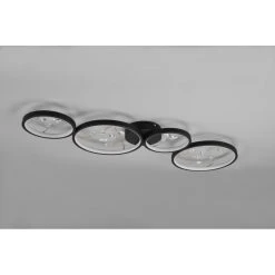 Trio Leuchten Trio Groovy Deckenleuchte LED Schwarz, 1-flammig 6 Trio Leuchten Trio Groovy Deckenleuchte LED Schwarz, 1-flammig -LED Leuchten Verkäufe 2022 trio groovy deckenleuchte 642110432 2