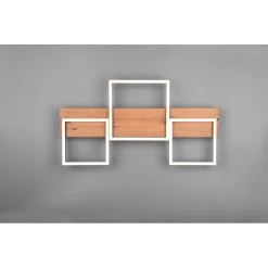 Trio Leuchten Trio Harper Deckenleuchte LED Schwarz, Weiß, Naturfarben, 1-flammig -LED Leuchten Verkäufe 2022 trio harper deckenleuchte 622910332 9