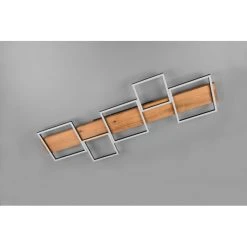 Trio Leuchten Trio Harper Deckenleuchte LED Schwarz, Weiß, Naturfarben, 1-flammig -LED Leuchten Verkäufe 2022 trio harper deckenleuchte 622910532 11