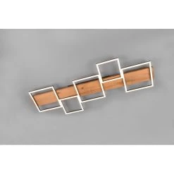 Trio Leuchten Trio Harper Deckenleuchte LED Schwarz, Weiß, Naturfarben, 1-flammig -LED Leuchten Verkäufe 2022 trio harper deckenleuchte 622910532 7