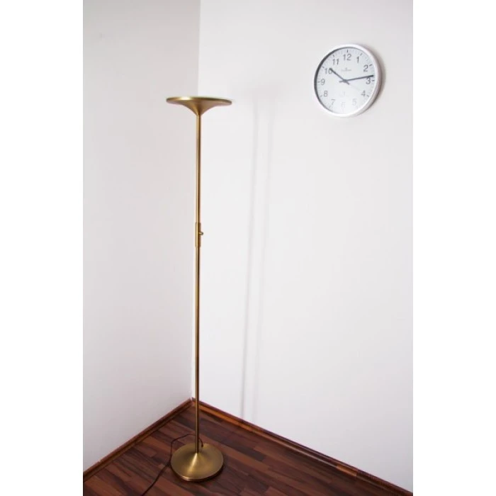 Trio Leuchten ARANGO Deckenfluter LED Messing, 1-flammig 3 Trio Leuchten ARANGO Deckenfluter LED Messing, 1-flammig – Bild 3