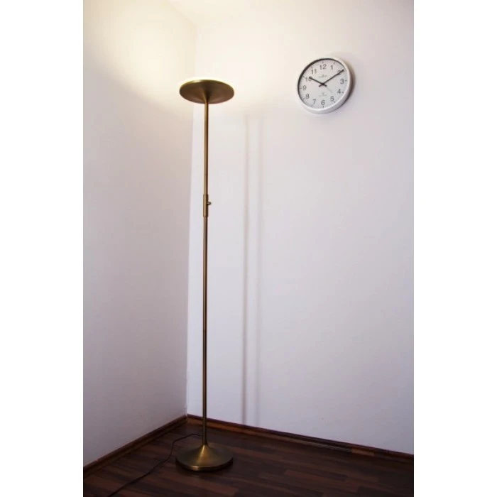 Trio Leuchten ARANGO Deckenfluter LED Messing, 1-flammig 5 Trio Leuchten ARANGO Deckenfluter LED Messing, 1-flammig – Bild 5