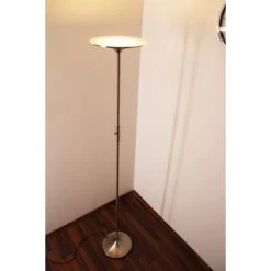 Trio Leuchten ARANGO Deckenfluter LED Nickel-Matt, 1-flammig -LED Leuchten Verkäufe 2022 trio leuchten arango deckenfluter 429110107 do1 10