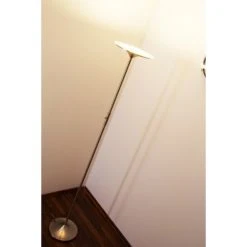 Trio Leuchten ARANGO Deckenfluter LED Nickel-Matt, 1-flammig -LED Leuchten Verkäufe 2022 trio leuchten arango deckenfluter 429110107 do1 4