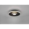 Trio Leuchten Ascari Deckenleuchte LED Schwarz, 1-flammig