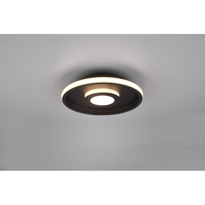 Trio Leuchten Ascari Deckenleuchte LED Schwarz, 1-flammig 1 Trio Leuchten Ascari Deckenleuchte LED Schwarz, 1-flammig