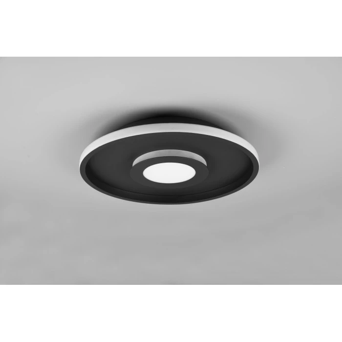 Trio Leuchten Ascari Deckenleuchte LED Schwarz, 1-flammig 2 Trio Leuchten Ascari Deckenleuchte LED Schwarz, 1-flammig – Bild 2