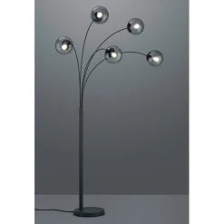 Trio Leuchten Balini Stehleuchte LED Anthrazit, 5-flammig