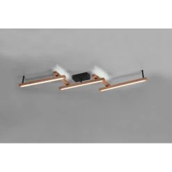 Trio Leuchten Bellari Deckenleuchte LED Braun, 1-flammig, Fernbedienung -LED Leuchten Verkäufe 2022 trio leuchten bellari deckenleuchte 626410530 2