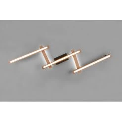 Trio Leuchten Bellari Deckenleuchte LED Braun, 1-flammig, Fernbedienung -LED Leuchten Verkäufe 2022 trio leuchten bellari deckenleuchte 626410530 6