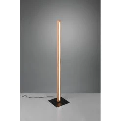 Trio Leuchten Bellari Stehleuchte LED Holz hell, 1-flammig