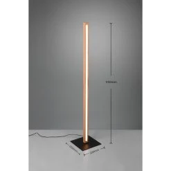 Trio Leuchten Bellari Stehleuchte LED Holz hell, 1-flammig -LED Leuchten Verkäufe 2022 trio leuchten bellari stehleuchte 426410130 3