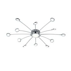 Trio Leuchten BODRUM Deckenleuchte LED Chrom, 12-flammig, Fernbedienung 17 Trio Leuchten BODRUM Deckenleuchte LED Chrom, 12-flammig, Fernbedienung -LED Leuchten Verkäufe 2022 trio leuchten bodrum deckenleuchte 673311306 7