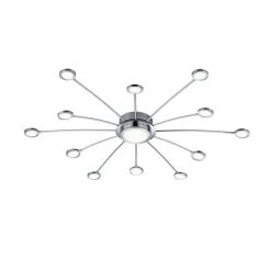 Trio Leuchten BODRUM Deckenleuchte LED Chrom, 12-flammig, Fernbedienung 18 Trio Leuchten BODRUM Deckenleuchte LED Chrom, 12-flammig, Fernbedienung -LED Leuchten Verkäufe 2022 trio leuchten bodrum deckenleuchte 673311306 8