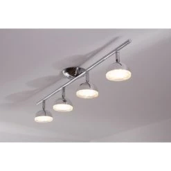 Trio Leuchten BOLOU Deckenleuchte LED Chrom, 4-flammig -LED Leuchten Verkäufe 2022 trio leuchten bolou deckenleuchte 872810406 do1 10