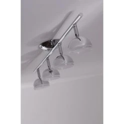 Trio Leuchten BOLOU Deckenleuchte LED Chrom, 4-flammig -LED Leuchten Verkäufe 2022 trio leuchten bolou deckenleuchte 872810406 do1 13