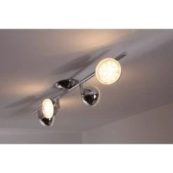 Trio Leuchten BOLOU Deckenleuchte LED Chrom, 4-flammig -LED Leuchten Verkäufe 2022 trio leuchten bolou deckenleuchte 872810406 do1 4